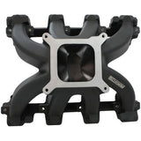 AeroFlow=GM LS Cathedral Port Carburettor Hi Rise Single Plane Non-EFI Intake Manifold