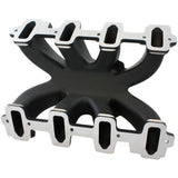 AeroFlow=GM LS Cathedral Port Carburettor Hi Rise Single Plane Non-EFI Intake Manifold