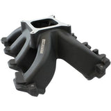 AeroFlow=GM LS Cathedral Port Carburettor Hi Rise Single Plane Non-EFI Intake Manifold