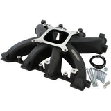 AeroFlow=GM LS Rectangle Port Carburetor Street Single Plane Non-EFI Intake Manifold