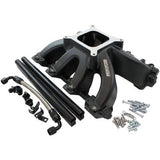 AeroFlow=GM LS Cathedral Port Carburetor Hi Rise Race Single Plane EFI Intake Manifold