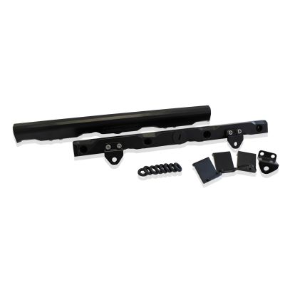 AeroFlow=GM LS7 Billet EFI Fuel Rails - Blue Suit 14mm Short Length and 3/4" Length