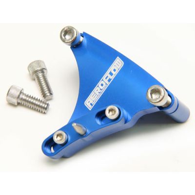 AeroFlow=7-1/4" Adjustable Timing Pointer - Blue Suits Small Block Chevy