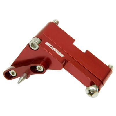 AeroFlow=7" Adjustable Timing Pointer - Red Suits Big Block Chevy