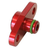 AEROFLOW = Fuel Rail Adapter (Red) Suit Subaru Nissan Mazda with 32.5mm Centres