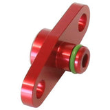 AEROFLOW = Fuel Rail Adapter (Red) Suit Toyota Subaru with 40mm Centres