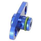 AEROFLOW =Fuel Rail Adapter (Blue) Suit Mitsubishi 16mm Seal & 37-40mm Centres