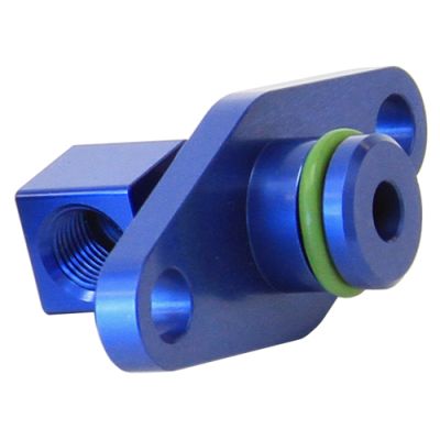 AEROFLOW = Fuel Rail Adapter (Blue) Suit Subaru Sti EJ25 2008-on