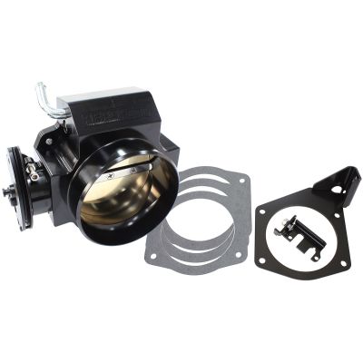 AEROFLOW = Billet 95mm Throttle Body - Black Finish Suit GM LS Series.