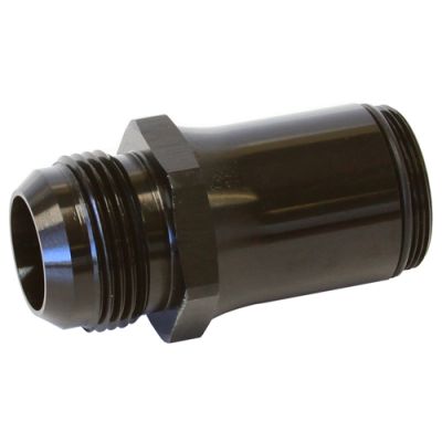 AeroFlow=-16 AN Water Neck Adapter - Black Suits 360° Swivel Aeroflow Water Necks