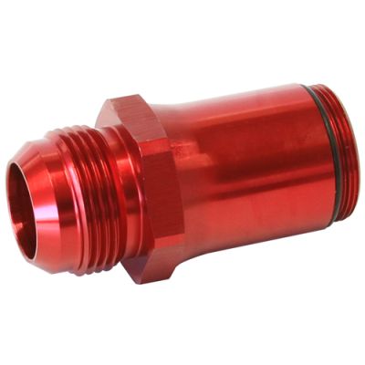 AeroFlow=-16 AN Water Neck Adapter - Red Suits 360° Swivel Aeroflow Water Necks