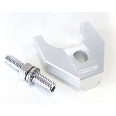 AeroFlow=Billet Distributor Hold Down Clamp - Silver Suit Ford 302-351C