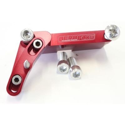 AeroFlow=Adjustable Timing Pointer - Red Suit Big Block Chevy with 8" Harmonic Balancer