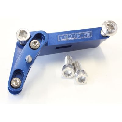 AeroFlow=Adjustable Timing Pointer - Blue Suit Big Block Chevy with 8" Harmonic Balancer