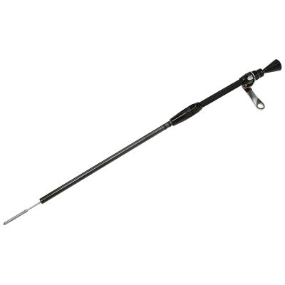 AeroFlow=Stainless Steel Flexible Engine Dipstick - Black Suit Ford 302-351C