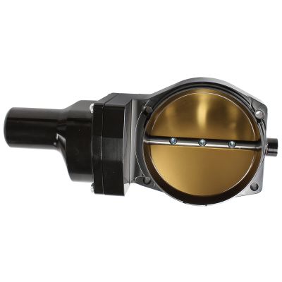 AEROFLOW = Billet 102mm Fly-By-Wire Throttle Body Black Finish Suit GM LS Series