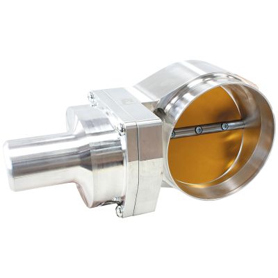 AEROFLOW = Billet 102mm Fly-By-Wire Throttle Body Polished Finish Suit GM LS Series