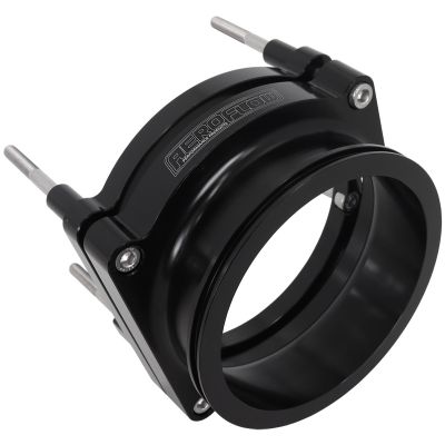 AEROFLOW = GM LS Throttle Body Adapter Black Finish suits 102mm Fly by Wire