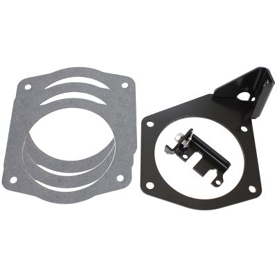 AEROFLOW = Throttle Cable Bracket Suit GM LS Series 4-Bolt 95mm Throttle Bodies