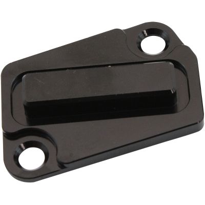 AEROFLOW = Mass Air Flow Sensor Block Off Delete Plate - Black Finish Suit GM LS3 LSA