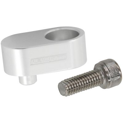 AeroFlow=GM LS Water Cross-OverBlock Off - Silver Suit GM LS Series Engines