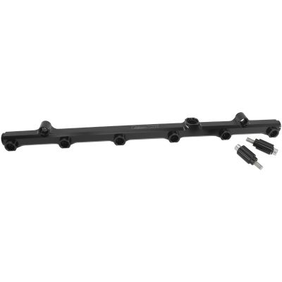AeroFlow=Nissan RB26DETT Billet EFI Fuel Rails (Black) Suit 14mm Full Length Fuel Injectors