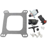 AEROFLOW =Cast Aluminum 4 Barrel 1000cfm Throttle Body Black Finish.