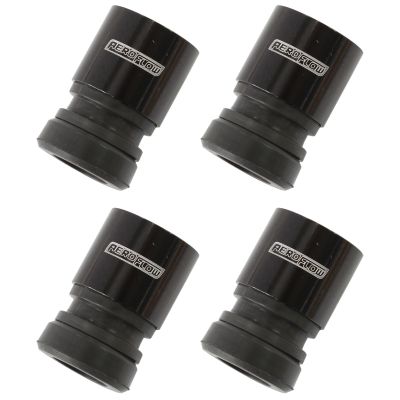 AeroFlow=Fuel Injector Short Square Sleeve (4 Pack) Suits Extended Tip Injectors