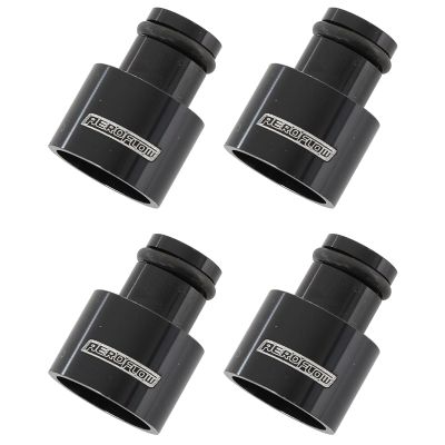 AeroFlow=Fuel Injector Adapter Suit 11mm Fuel Rail With 14mm Injector 12mm High (4 Pack)