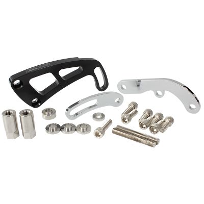 AeroFlow=Billet Aluminium Power Steering Bracket Suit Small Block Chevy