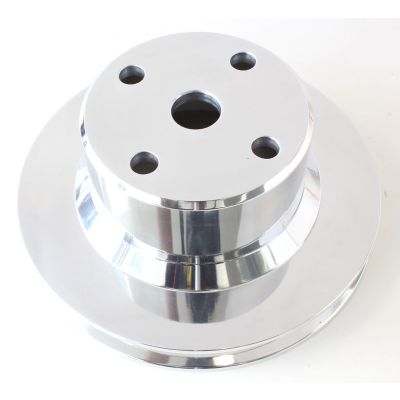 AeroFlow=Billet Water Pump Pulley Single V groove suit Holden 5.0 V8 VN-VS