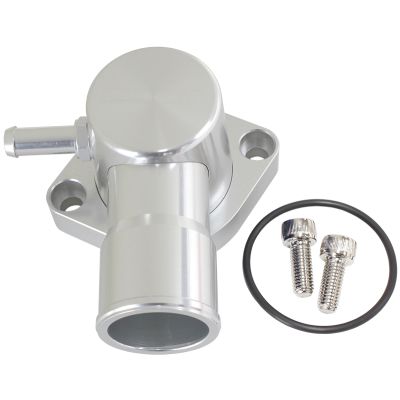 AeroFlow=Billet Aluminium Swivel Thermostat Housing-Silver Suit Ford Falcon EF-FG 6 Cyl