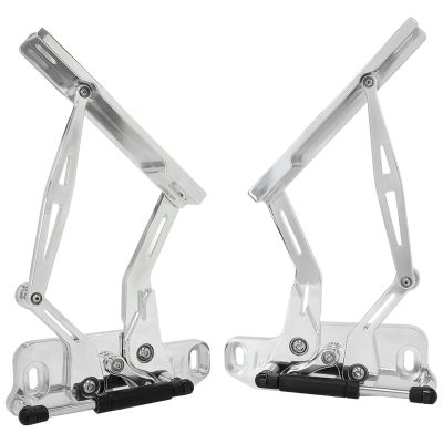 AeroFlow=Holden Torana and Holden HQ-WB Billet Bonnet Hinge Kit-Polished Finish