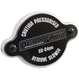 AERFOFLOW=Small Radiator Cap - Black Suit 32mm Water Neck 23 PSI 1.58 BAR