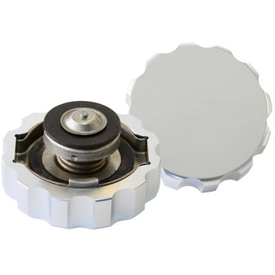 AERFOFLOW=Billet Radiator Cap Large Style 21 psi (1.4 Bar) suit 42mm Water Neck