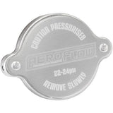 AERFOFLOW=Large Radiator Cap - Silver Suit 42mm Water Neck 23 PSI 1.58 BAR