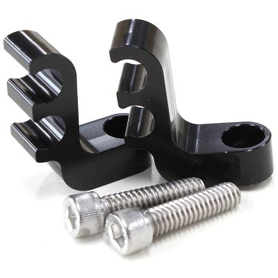 AeroFlow=Ignition Lead Separator - Black (Pair) Holds x2 Leads Mounts to Valve Covers