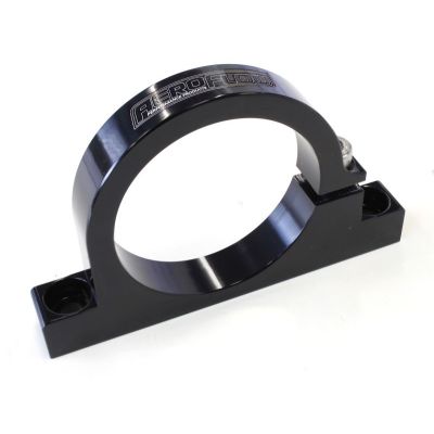 AEROFLOW = Billet Filter Bracket (Black) Suits 50mm Diameter Filters