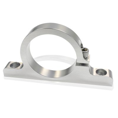 AeroFlow=Single Billet Filter Bracket Polished Finish Suits 60mm Diameter