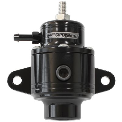 AEROFLOW = Compact Billet 3-Port EFI Fuel Pressure Regulator 30-90psi Adjustable