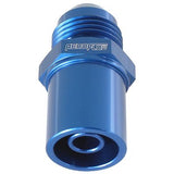 AEROFLOW=Press In Rear Valve Cover Breather Adapter -8AN (20mm O.D)
