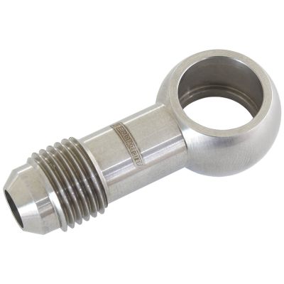 AeroFlow=S/S AN Banjo Fitting 14mm to -6AN Stainless Steel