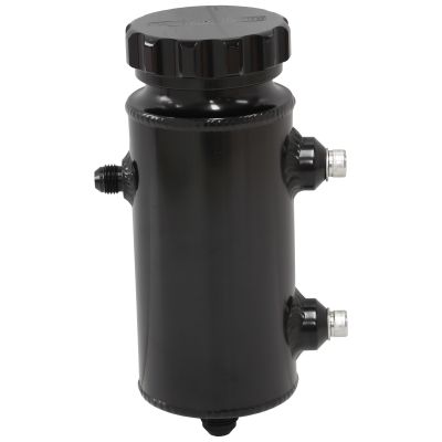 AeroFlow=Universal Fabricated Alloy Power Steering Reservoir 650ml capacity 8" H x 3"