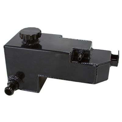 AeroFlow=Fabricated Radiator Overflow Tank - Black Suit Holden Commodore VX and VY