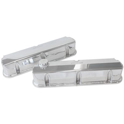 AeroFlow=Ford Windsor 289-351 Fabricated Billet Valve Covers Polished Finish