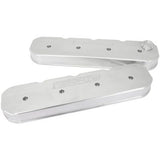 AeroFlow=GM LS Billet Valve Cover Set Raw Finish with Aeroflow Logo Suit GM LS Series
