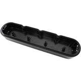 AeroFlow=GM LS Billet Valve Cover Set Black Finish with No Logo