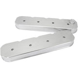 AeroFlow=GM LS Billet Valve Cover Set Raw Finish with No Logo Suit GM LS Series