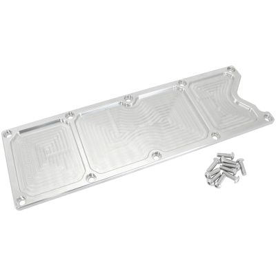 AeroFlow=GM LS1 Billet Valley Plate Raw Finish Suit GM LS1 Series