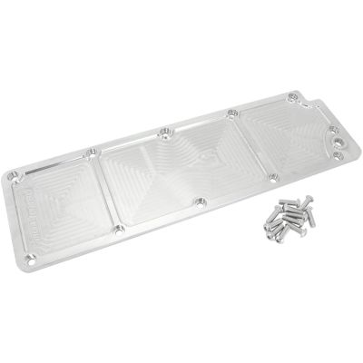 AeroFlow=GM LS3 Billet Valley Plate Raw Finish Suit GM LS3 Series Engines